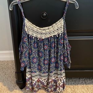 Off the shoulder shirt